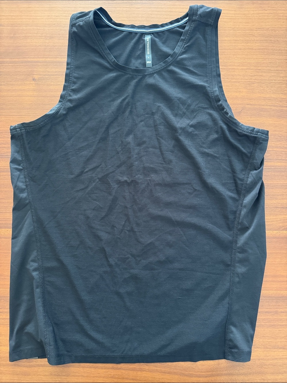 Ten Thousand Men's Black Performance Tank Top - Breathable Athletic Shirt